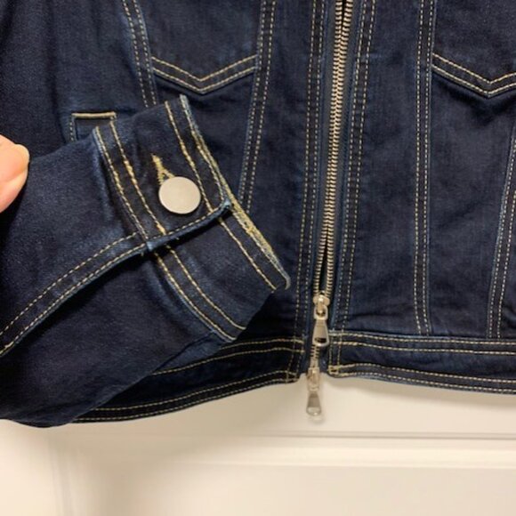 Dark denim jacket - Picture 4 of 9